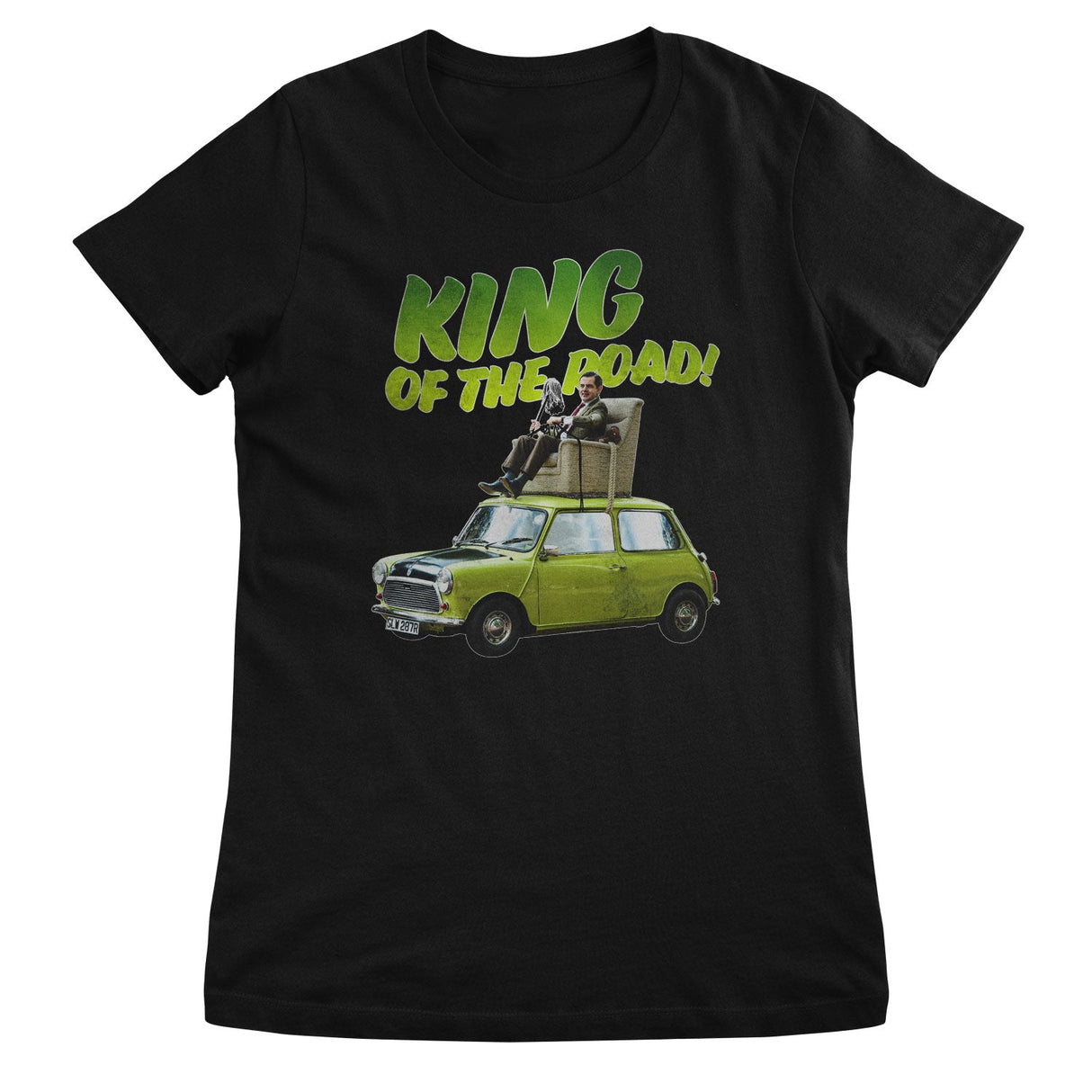 Mr Bean - King Of The Road Girly Tee