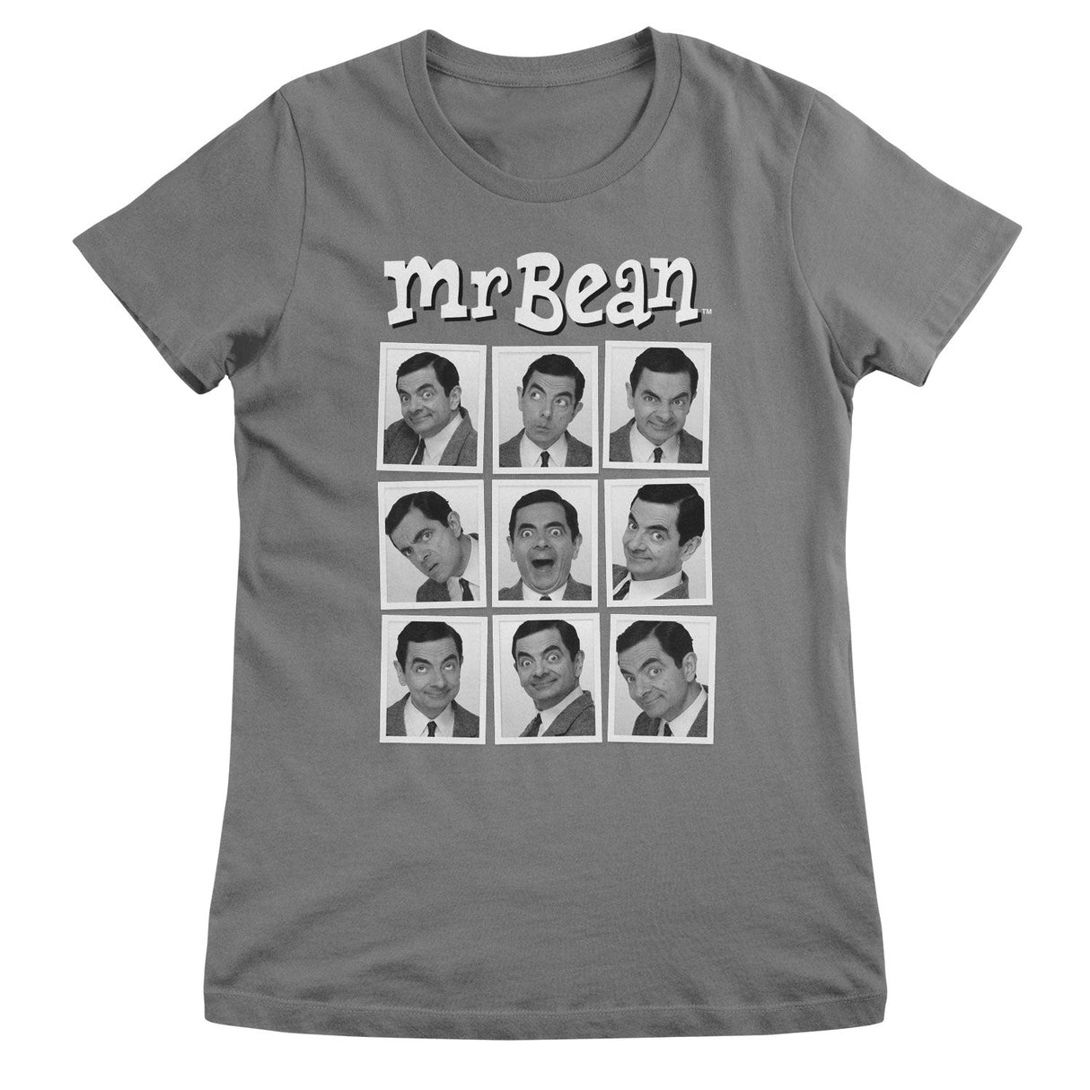 Many Moods of Mr Bean Girly Tee
