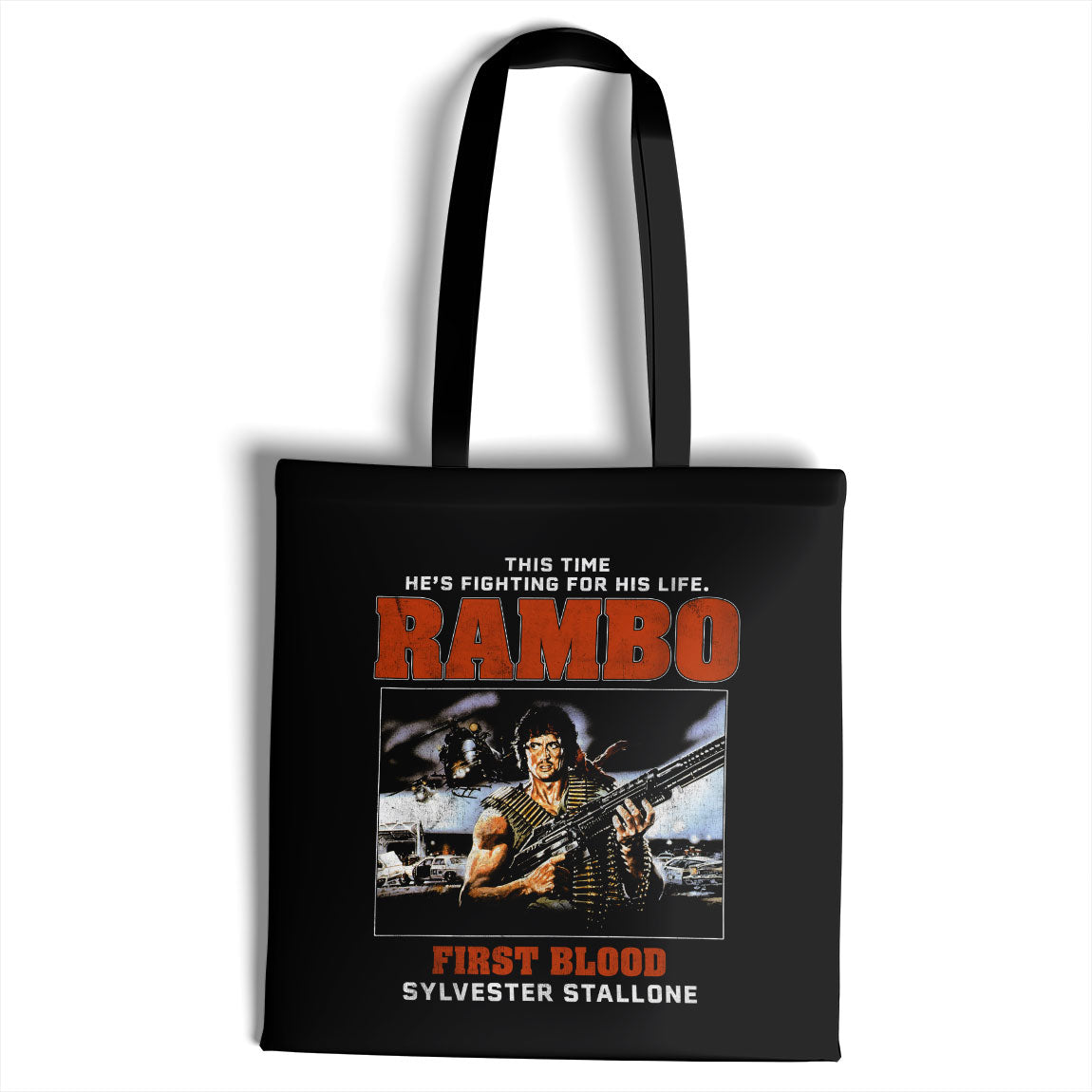 First Blood - Fighting For His Life Tote Bag