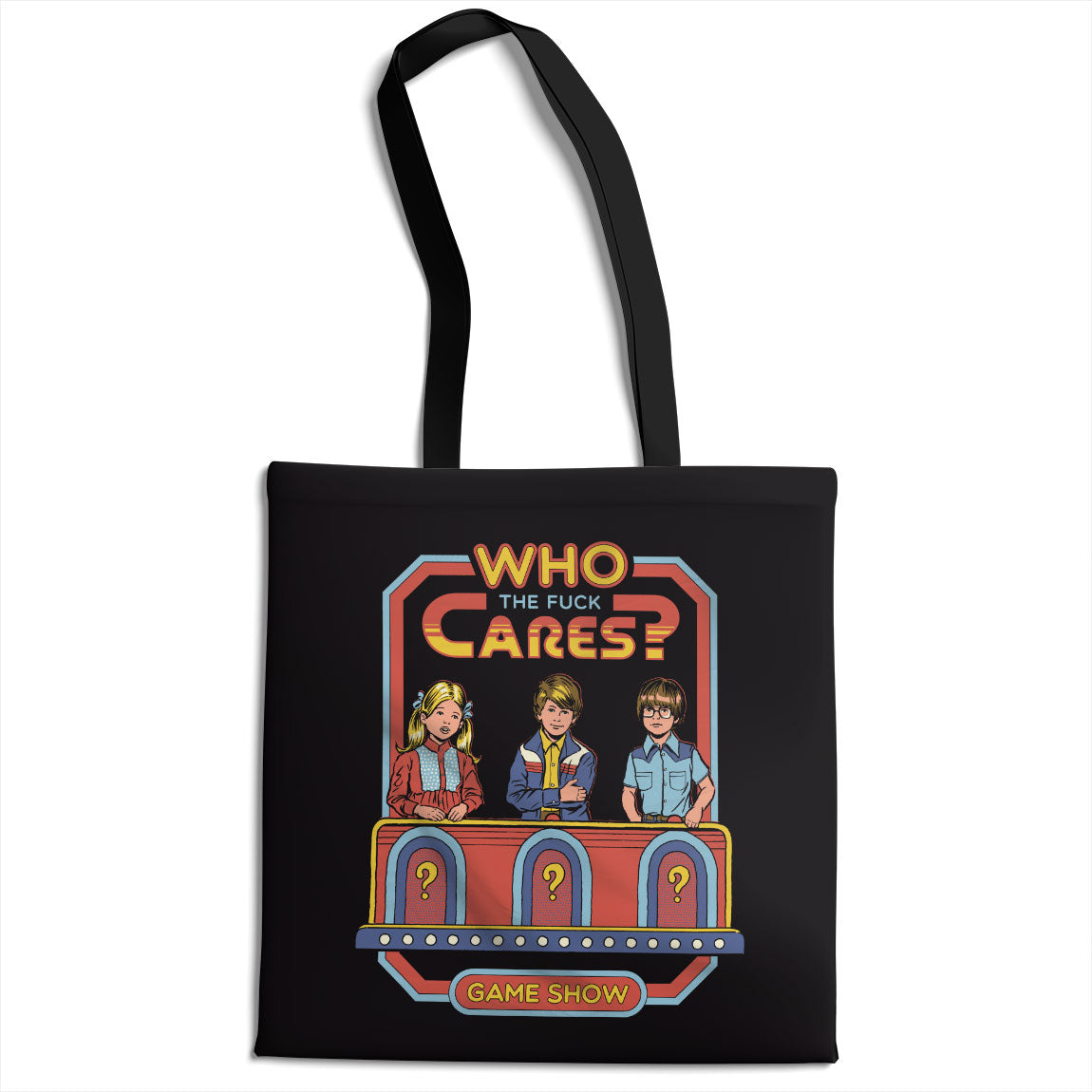 Who The F*ck Cares Tote Bag