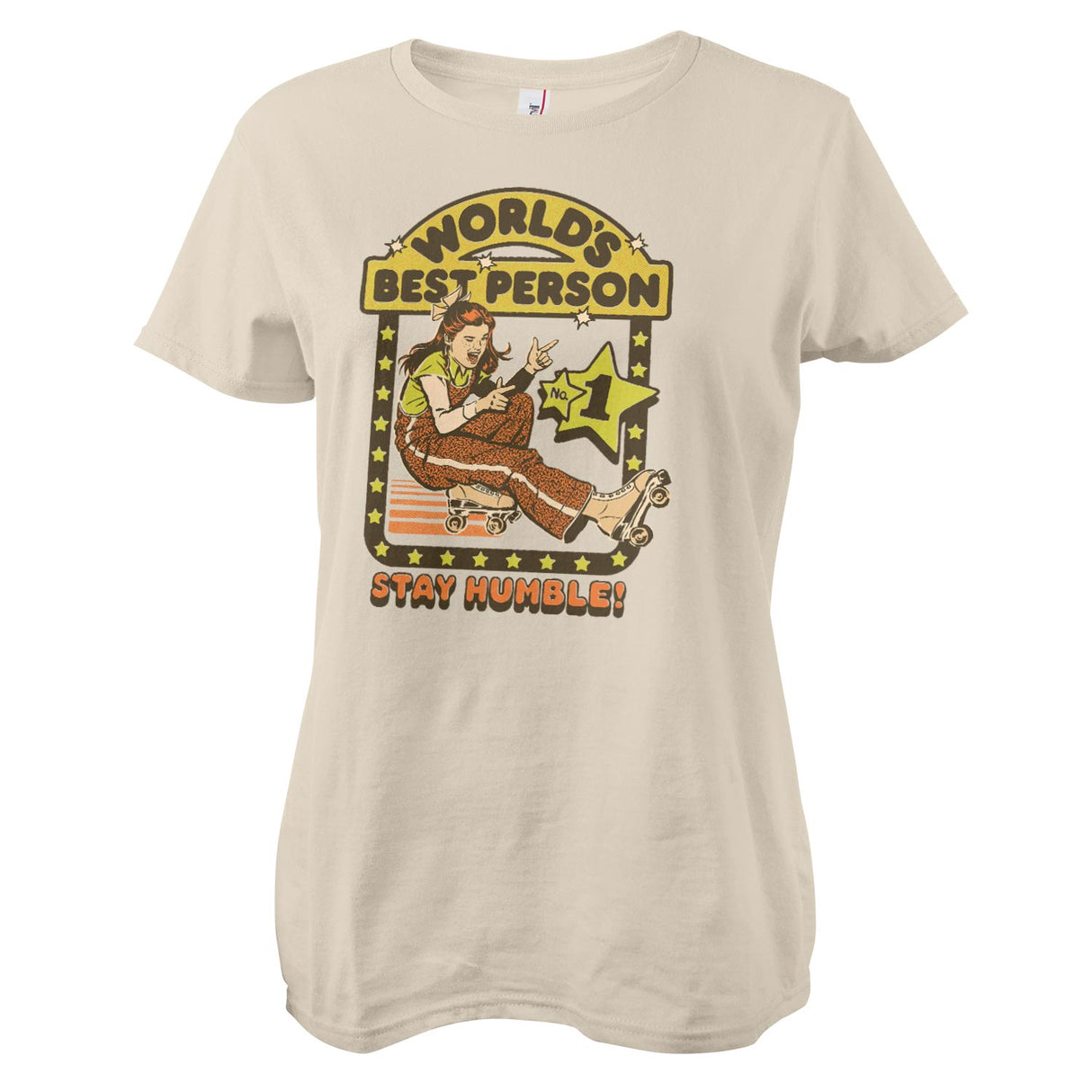 Steven Rhodes - Stay Humble Girly Tee