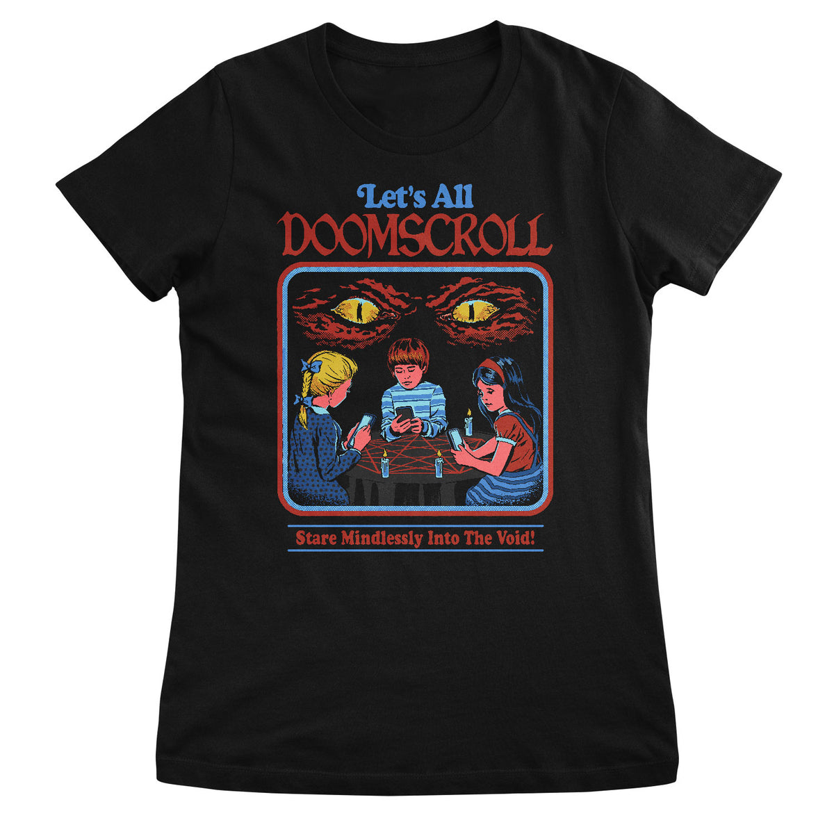 Let's All Doomscrool Girly Tee