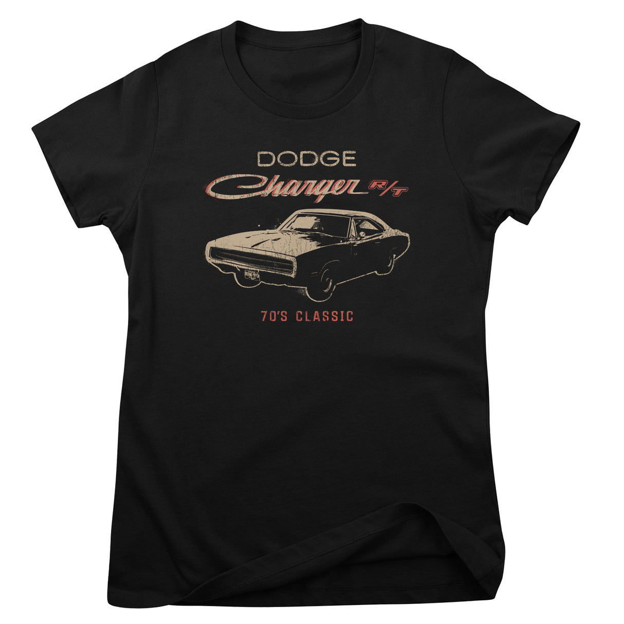 Dodge Vintage Charger RT Girly Tee