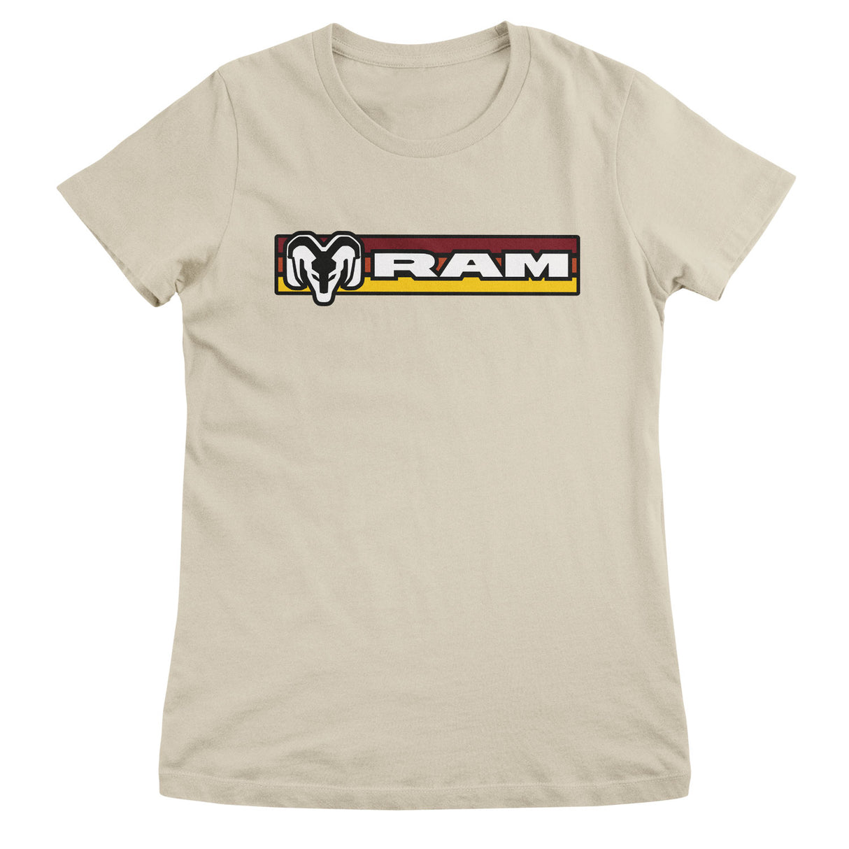Ram Trucks Retro Logo Girly Tee