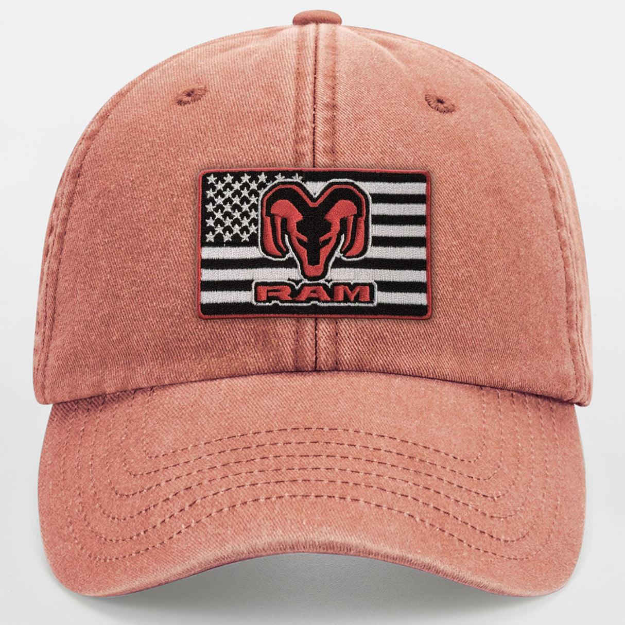 RAM Trucks Flag Patch Vintage Low Profile Cap