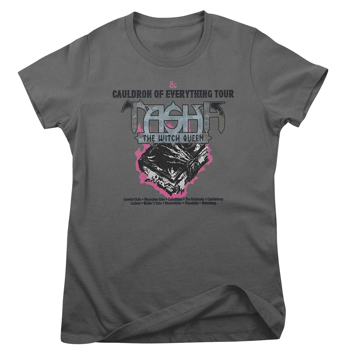 D&D - Tasha The Witch Queen Tour Girly Tee