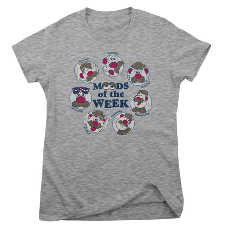 Mr Potato Head - Moods of the Week Girly Tee