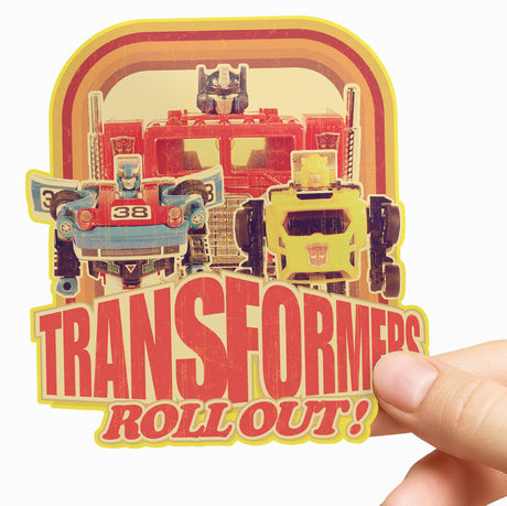 Transformers Roll Out! Sticker