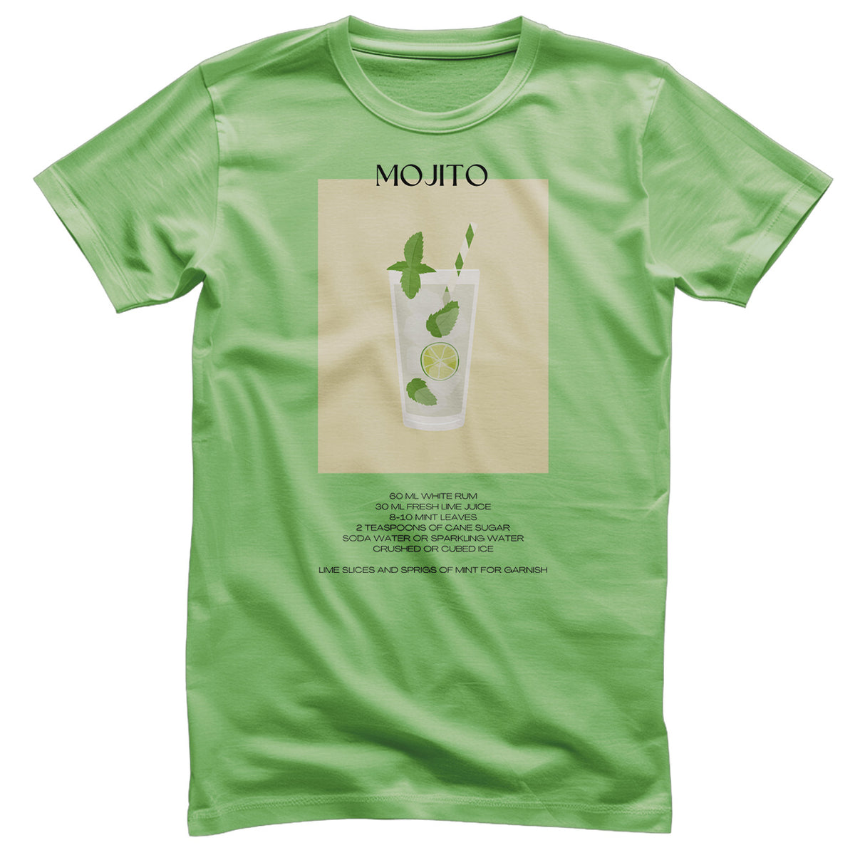 Mojito - Coctail Recipe T-Shirt