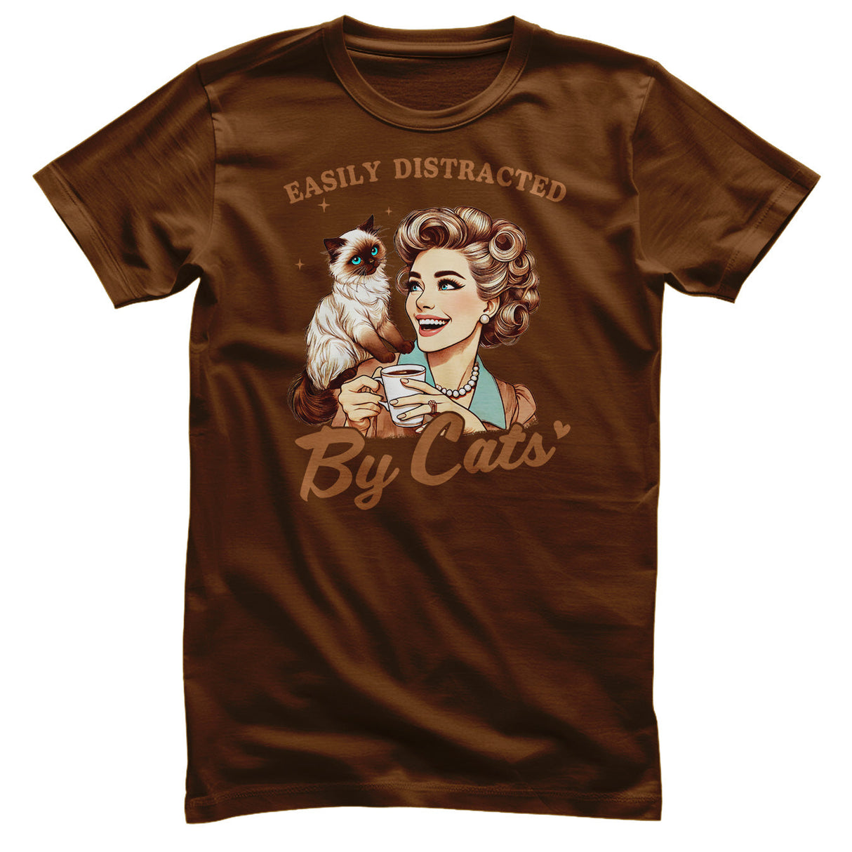 Easily Distracted By Cats Tee