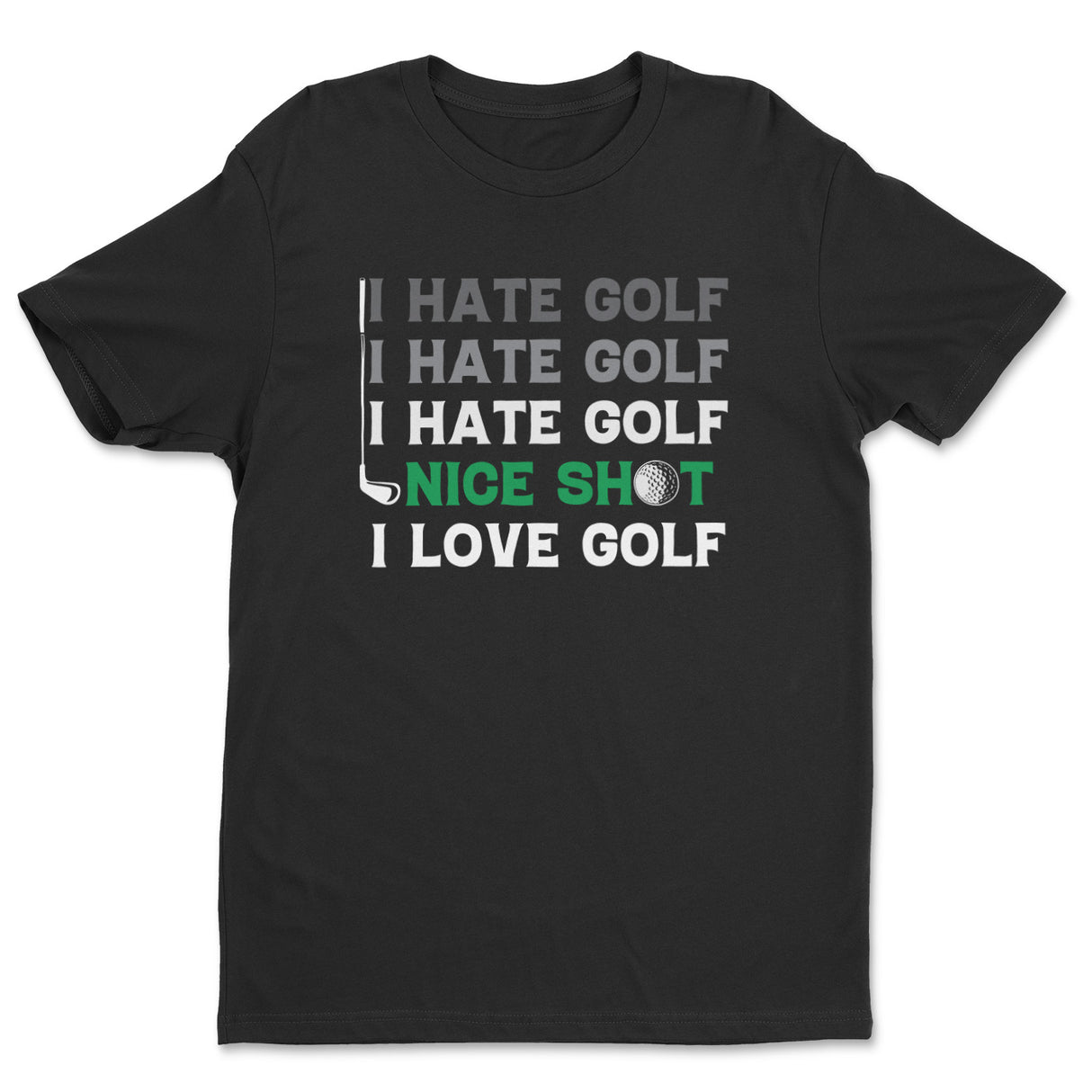 I Hate Golf Tee