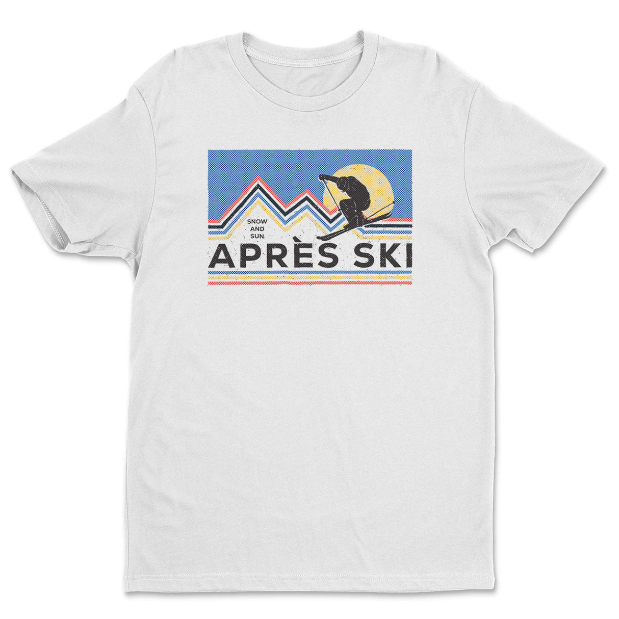 Snow & Sun - Retro Aprés Ski Tee