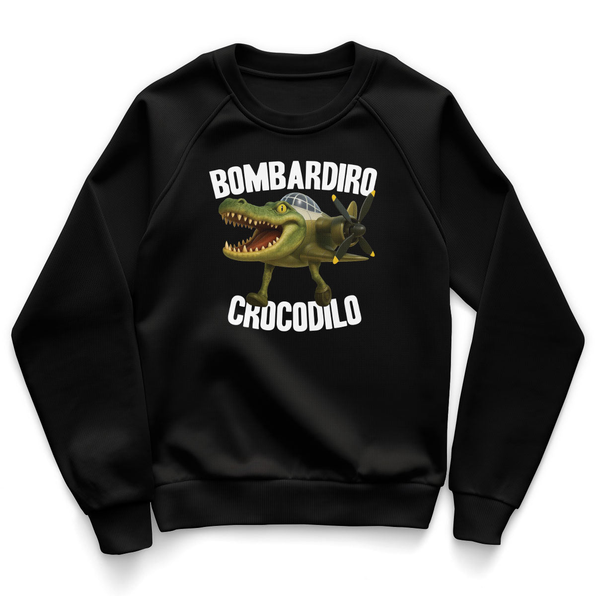 Bombardiro Crocodilo Kids Sweatshirt