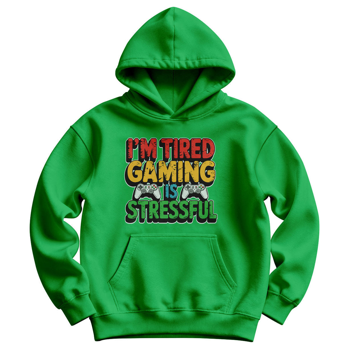 I'm Tired - Gaming Is Stressful Kids Hoodie