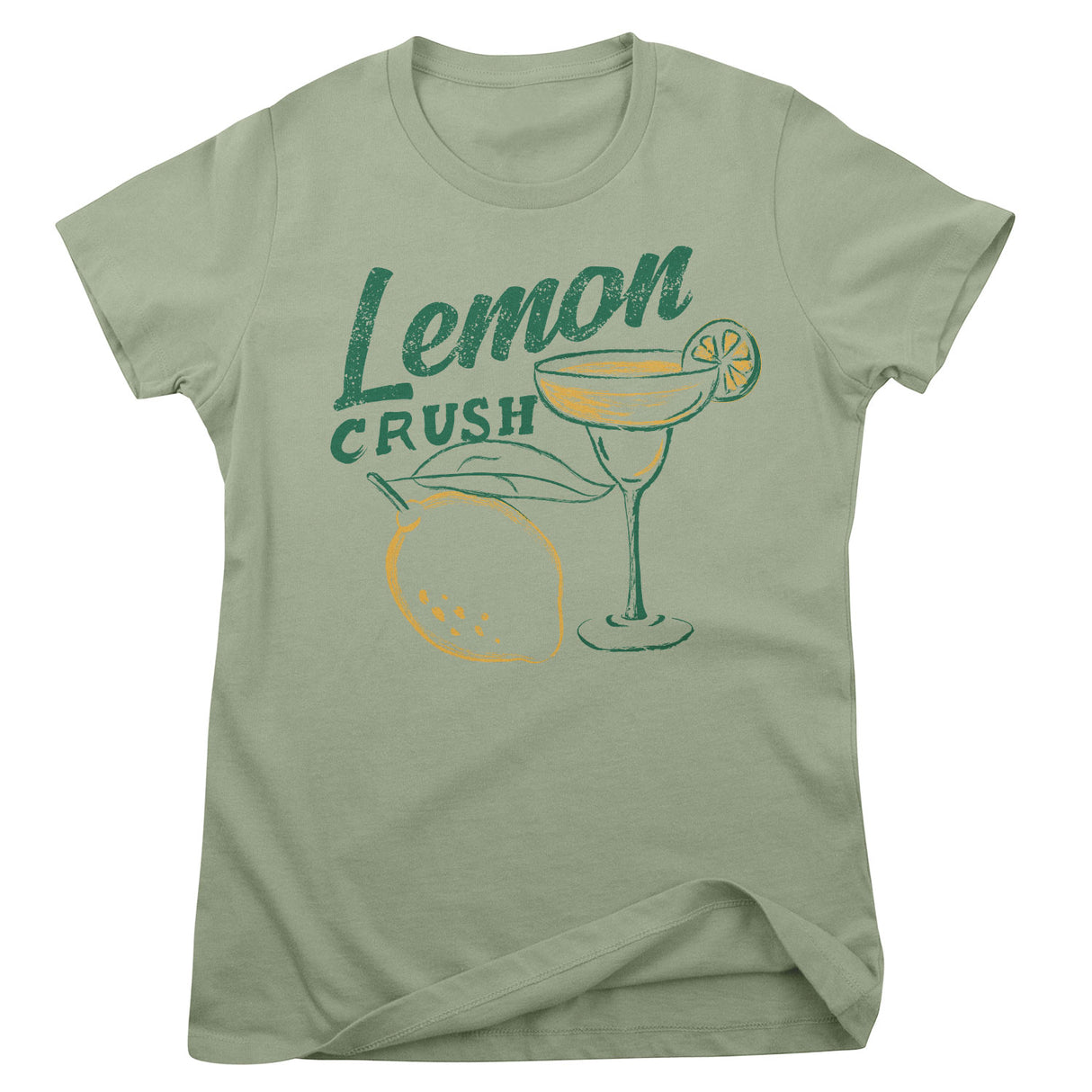 Lemon Crush Girly Tee
