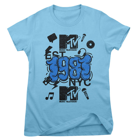 MTV - NYC 1981 Girly Tee