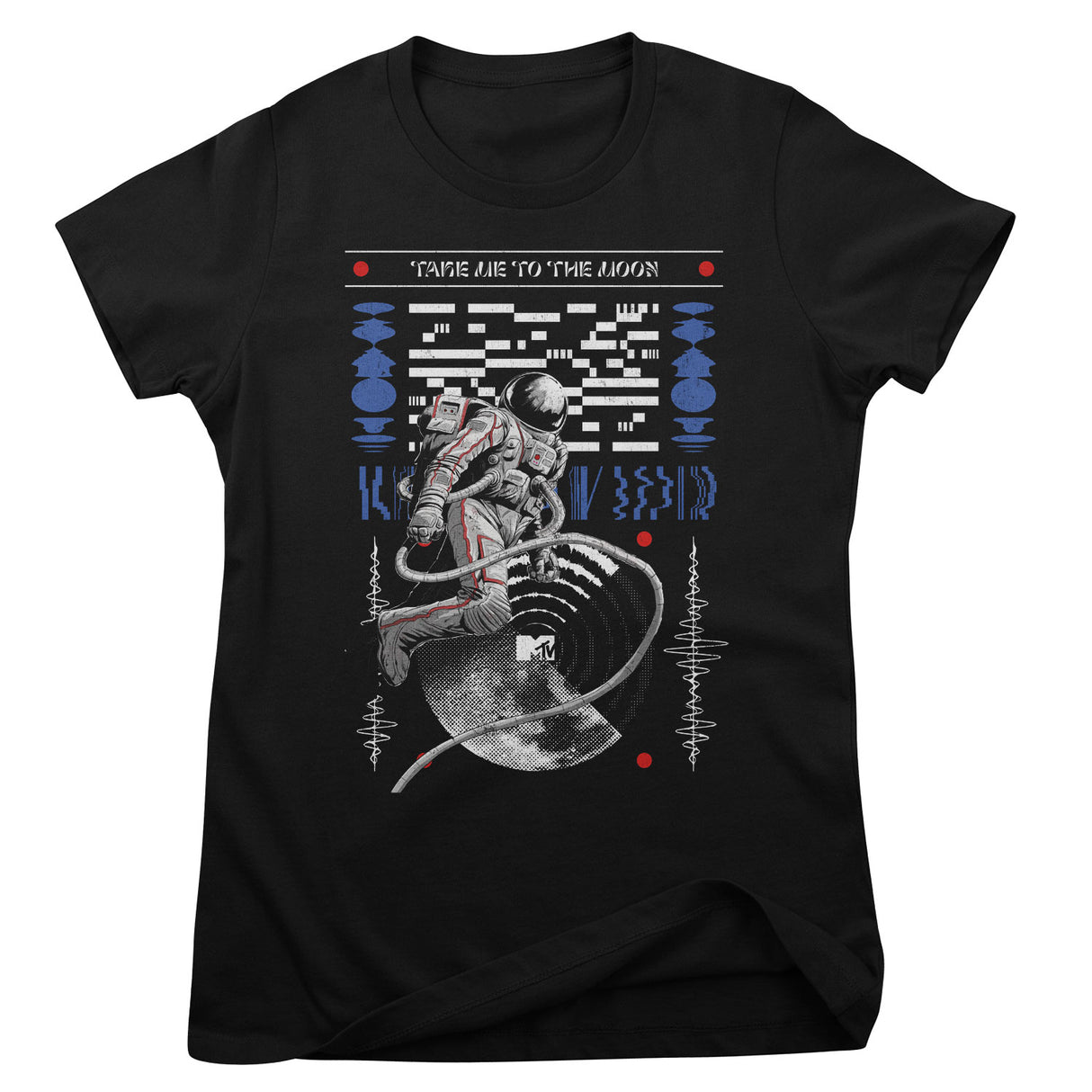 MTV - Take Me To The Moon Girly Tee