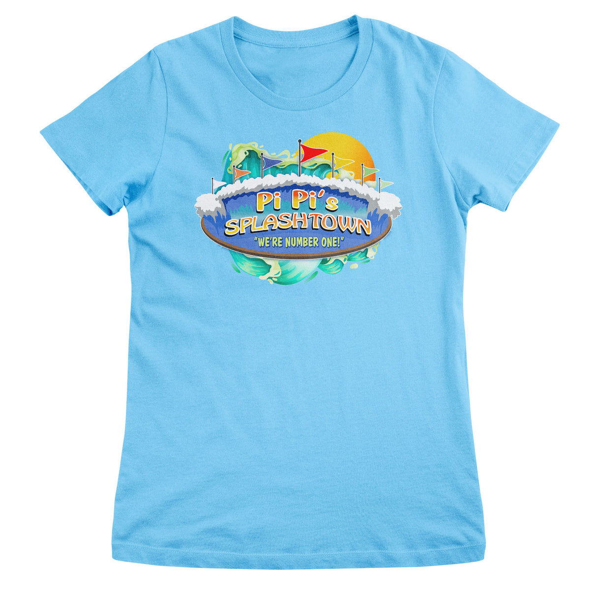 Pi Pi's Splashtown Girly Tee