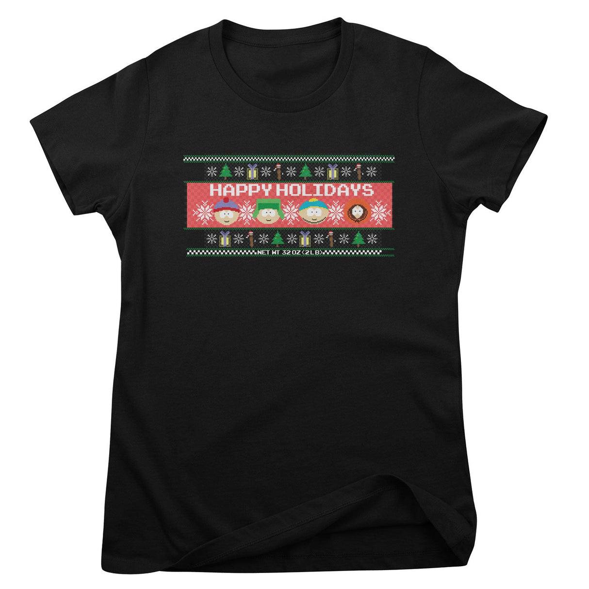 South Park - Happy Holidays Girly Tee