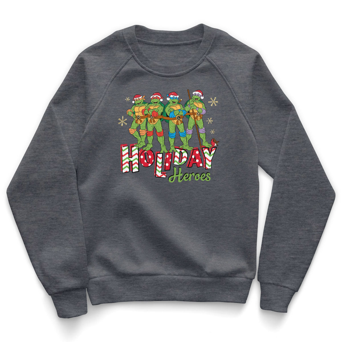 Turtles - Holiday Heroes Kids Sweatshirt