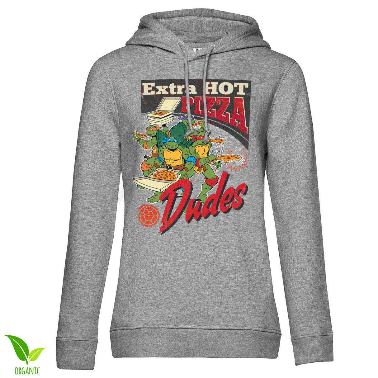 Extra Hot Pizza Dudes Girly Hoodie