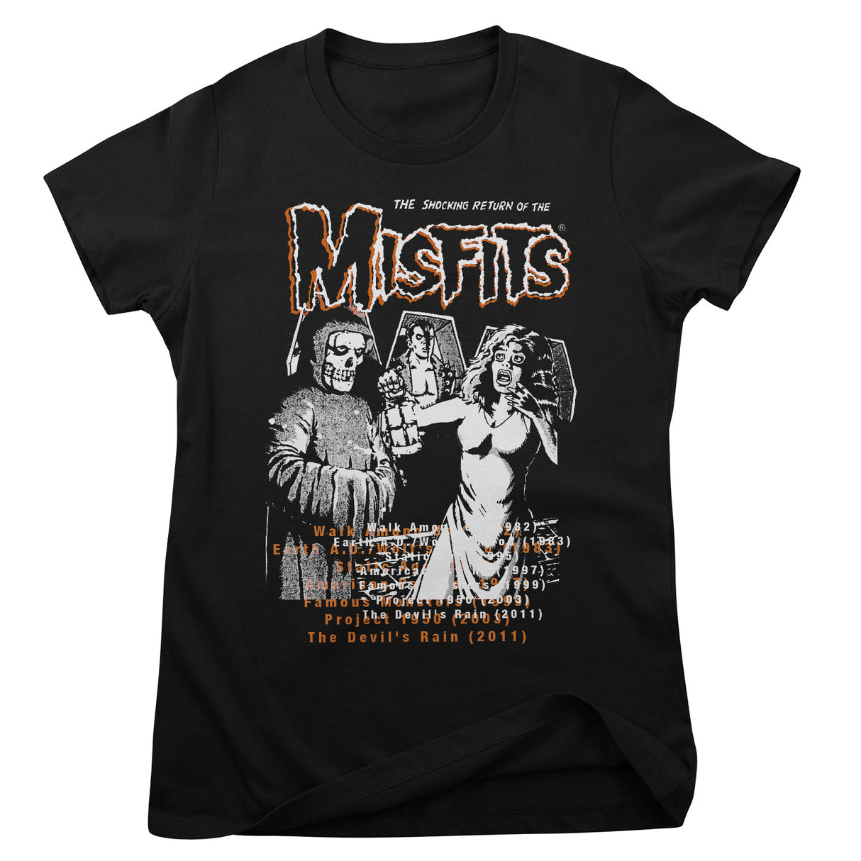 Misfits Shocking Return Girly Tee
