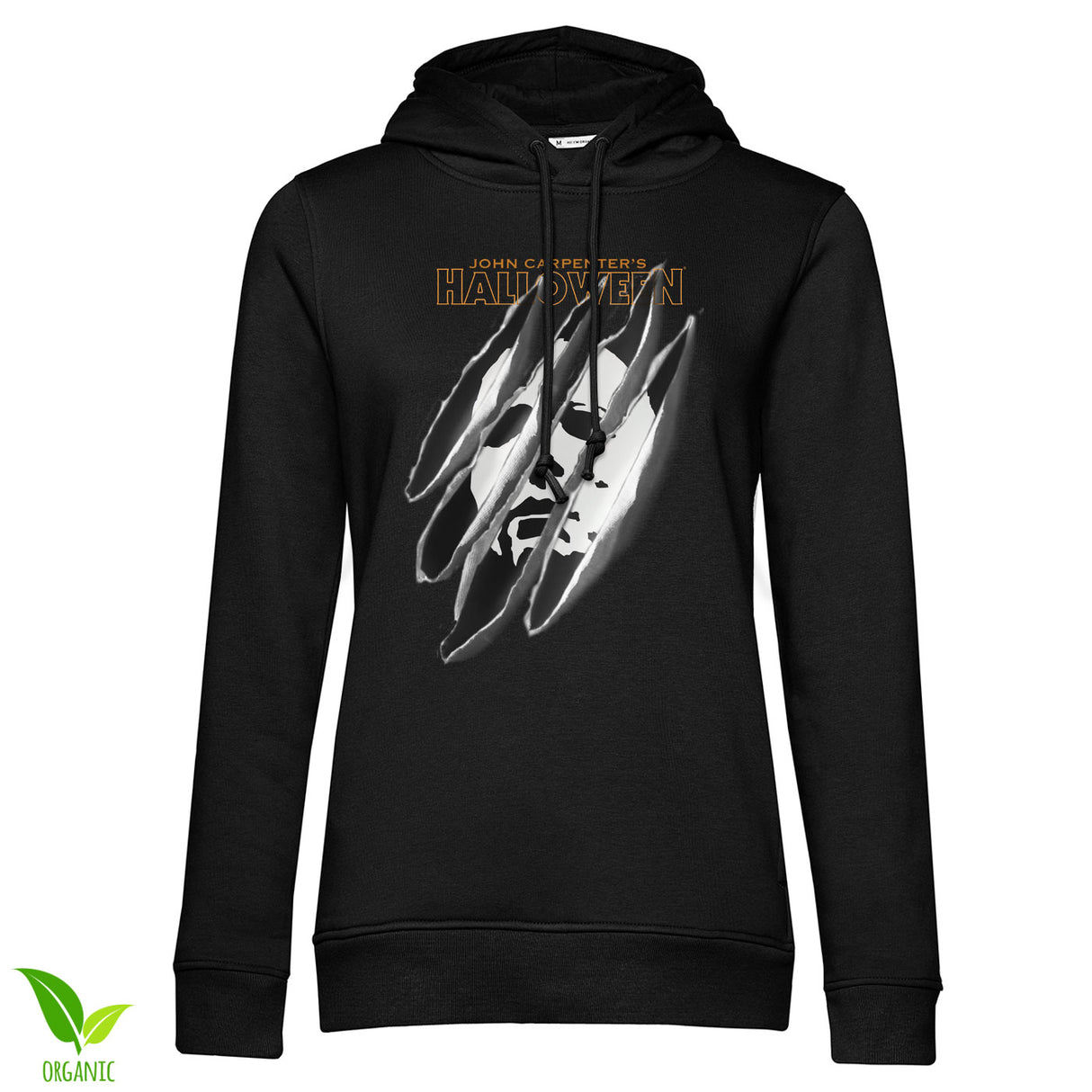 Halloween  - Michael Myers Slashed Mask Girly Hoodie