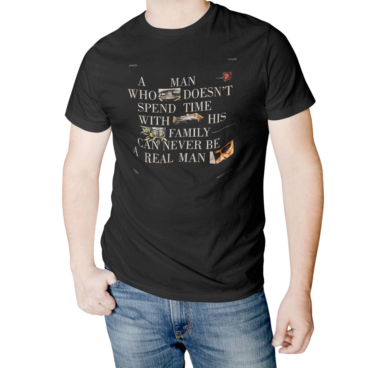 The Godfather - A Real Man T-Shirt