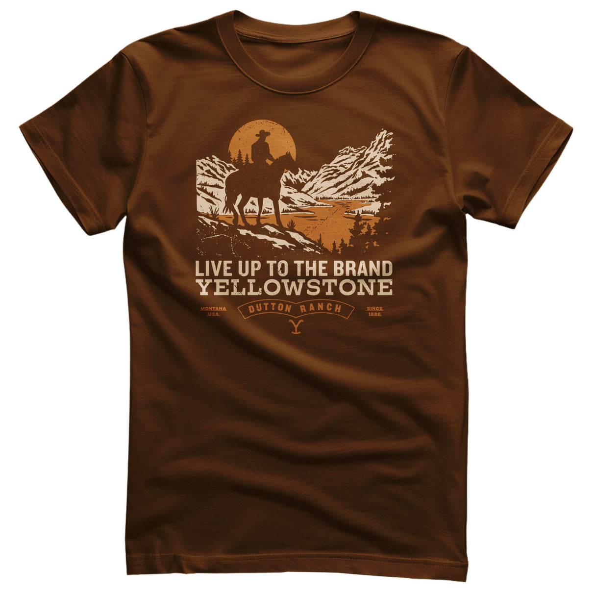 Yellowstone - Live Up To The Brand T-Shirt