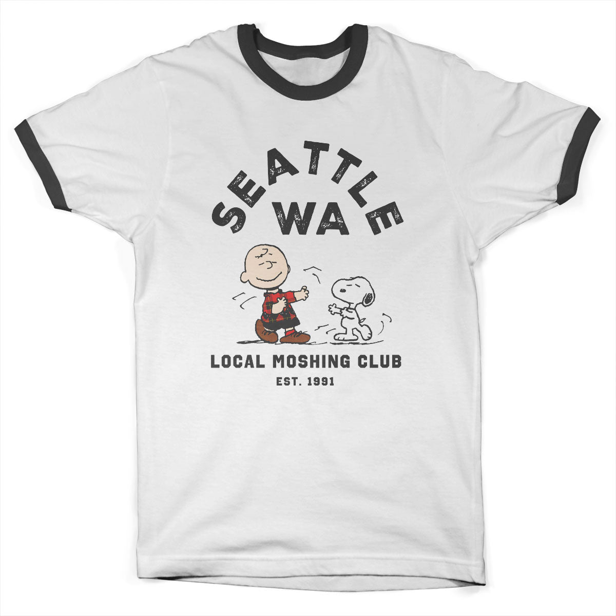 Seattle WA - Local Moshing Club Ringer Tee