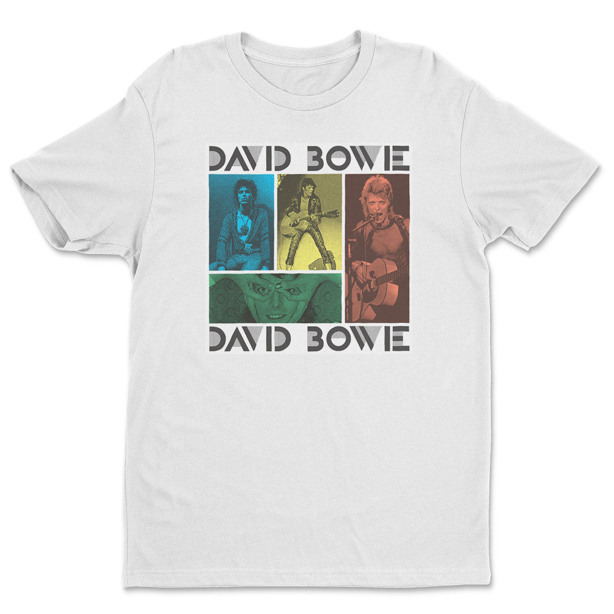 Retro Bowie Halftones T-Shirt