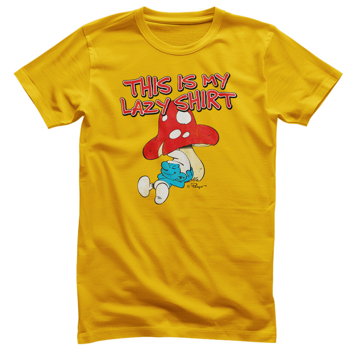 The Smurfs - This Is My Lazy Shirt T-Shirt