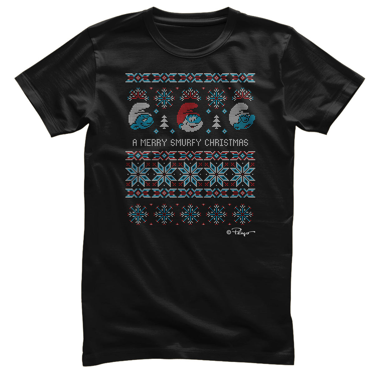 A Merry Smurfy Christmas T-Shirt