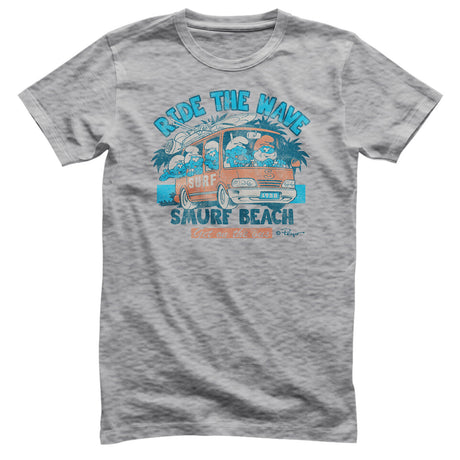 Ride The Wave - Smurf Beach T-Shirt