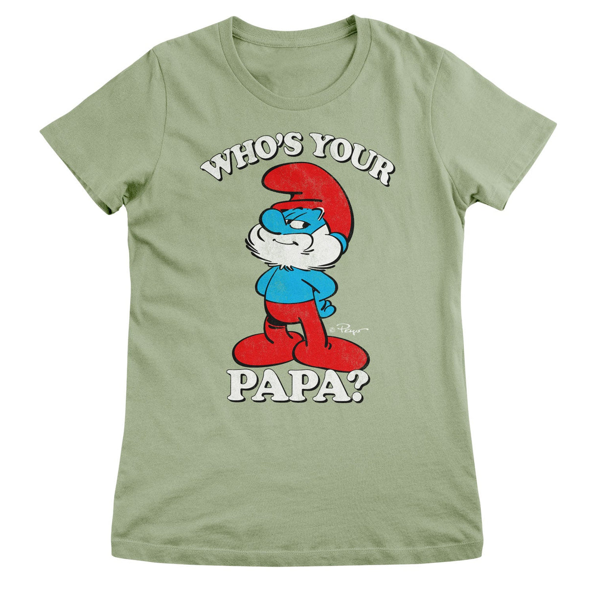 Who's Your Papa? Girly Tee