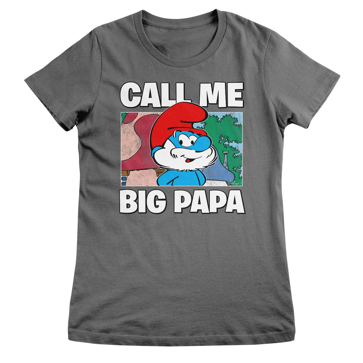 Smurfs - Call Me Big Papa Girly Tee