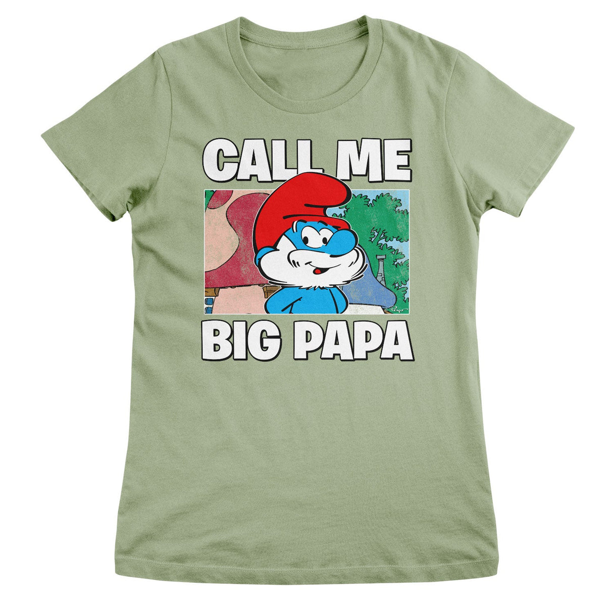 Smurfs - Call Me Big Papa Girly Tee