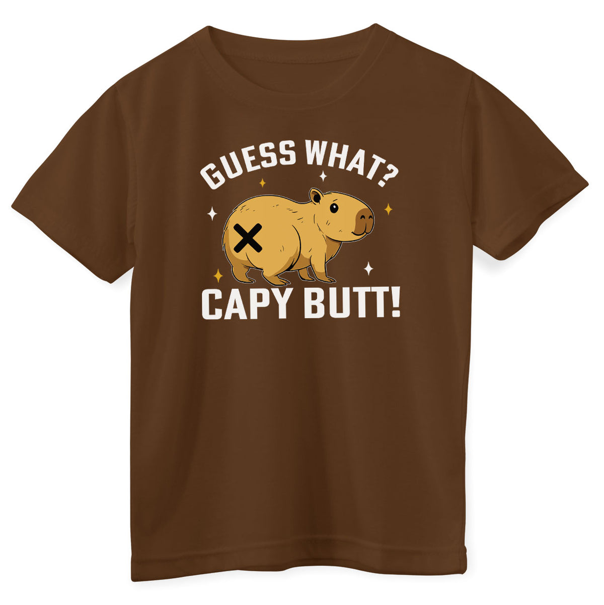 Guess What Capy Butt Kids Tee