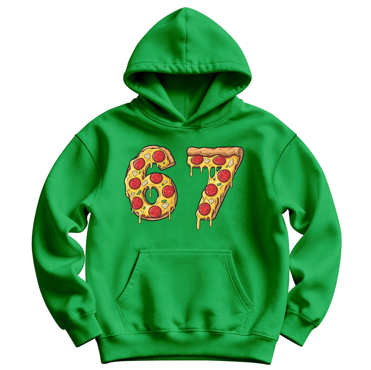 Six Seven Pizza Slice Kids Hoodie