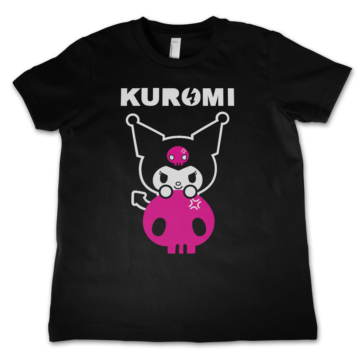 Kuromi Pink Patch Kids Tee