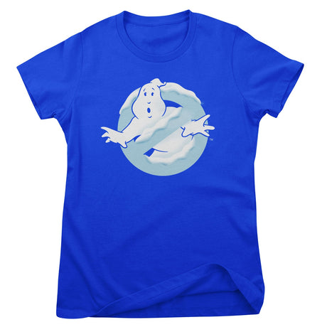 Ghostbusters Winter & Snow Logo Girly Tee