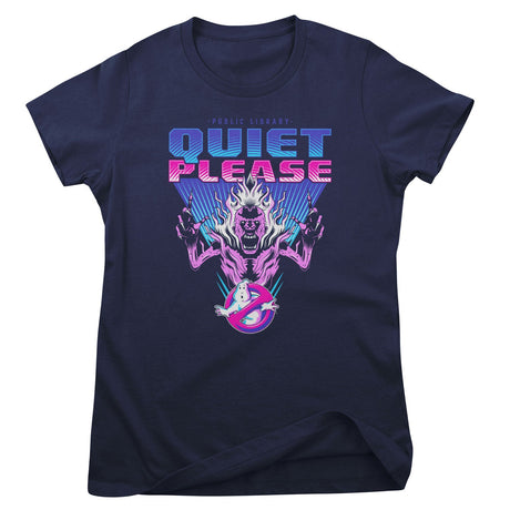 Ghostbusters - Quiet Zone Girly Tee