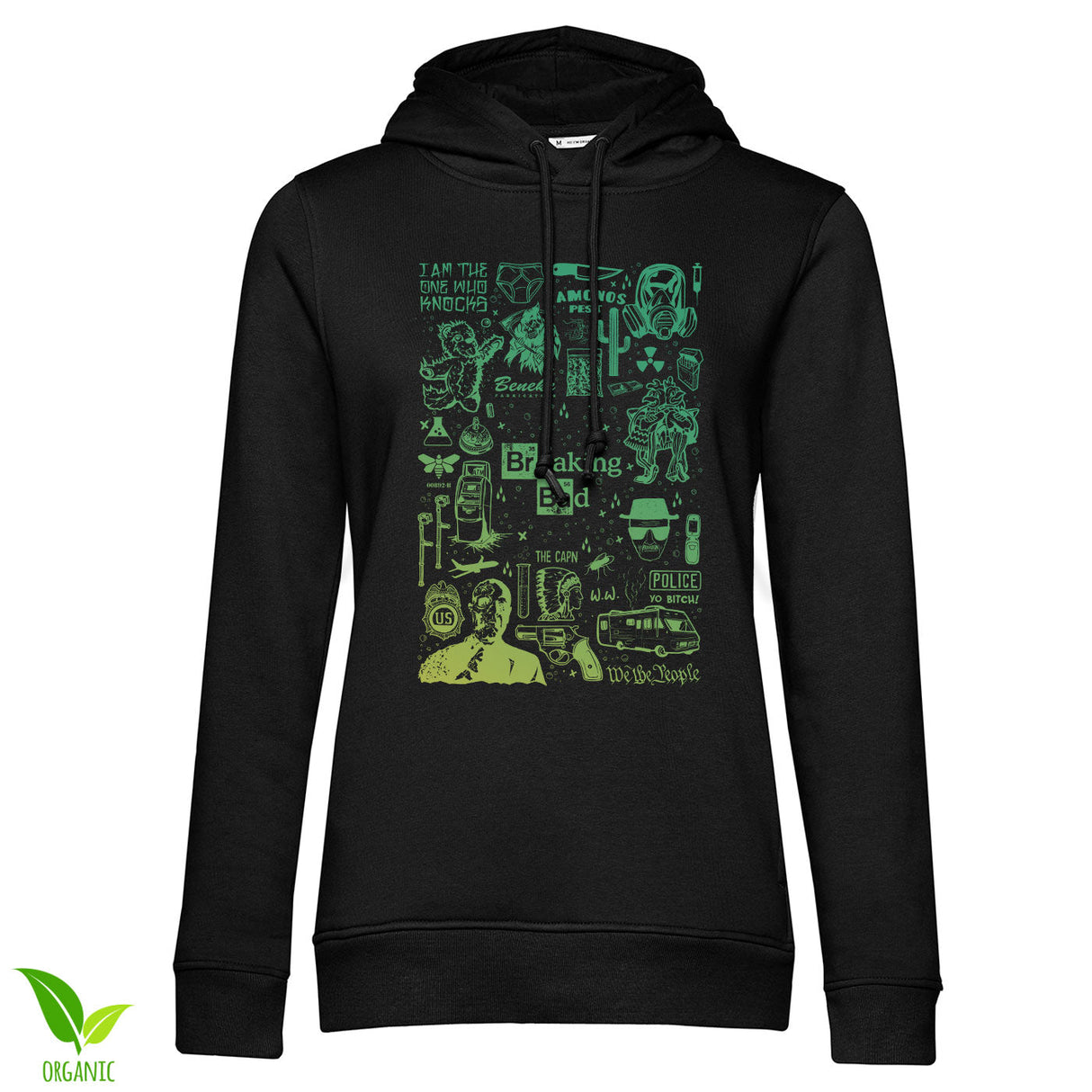 Breaking Bad Icons Mashup Girly Hoodie
