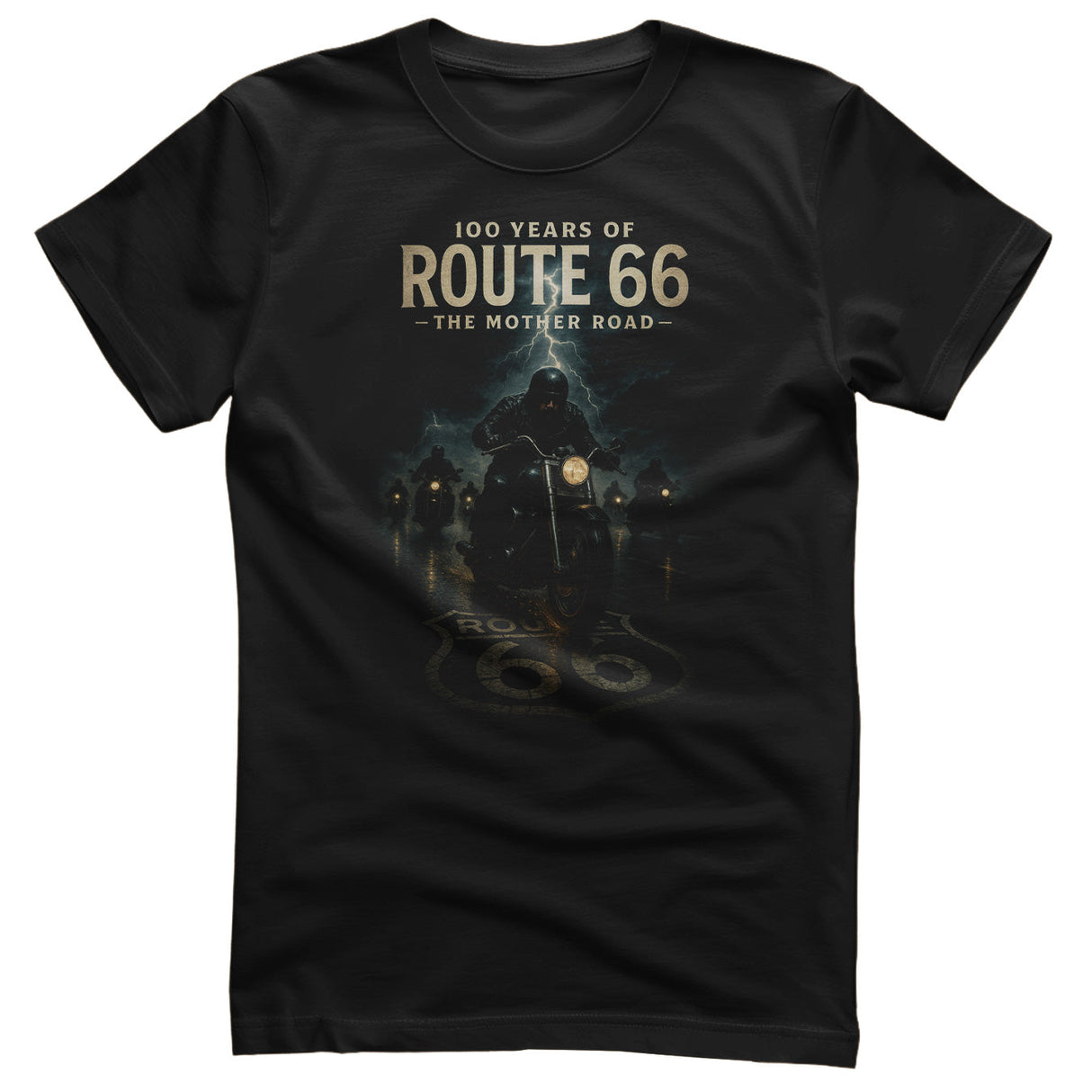 Route 66 - 100 Years Of Route 66 T-Shirt