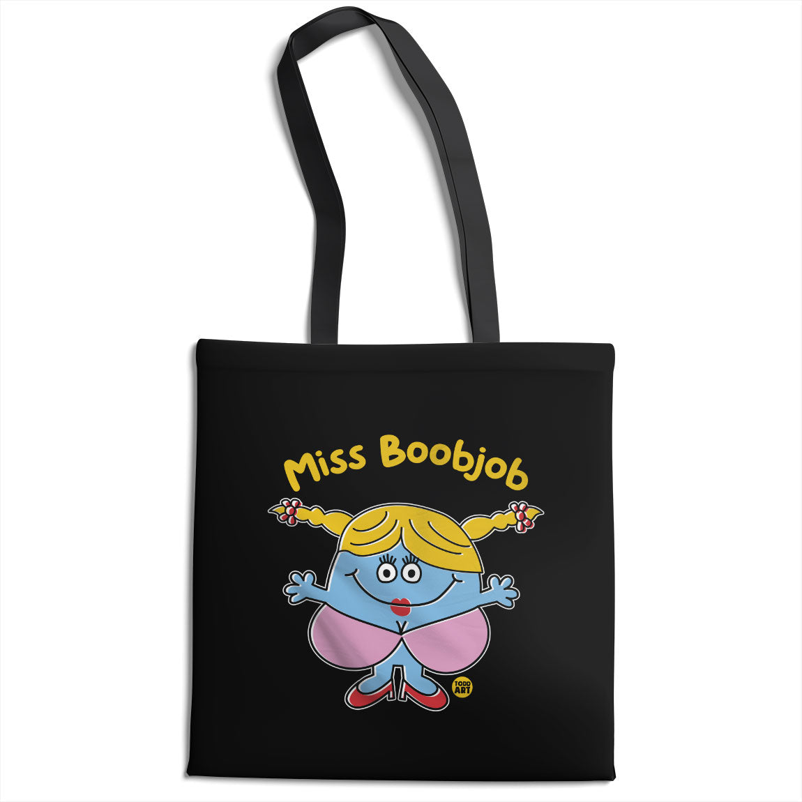 Miss Boobjob - ToddArt Tote Bag