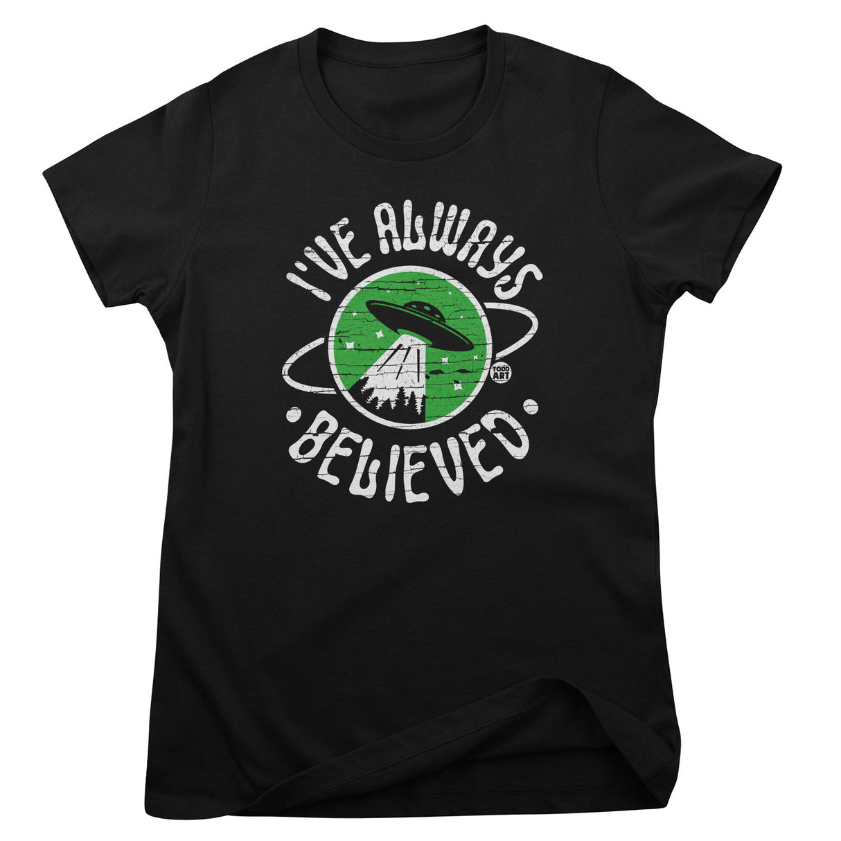 I've Always Believed - ToddArt Girly Tee