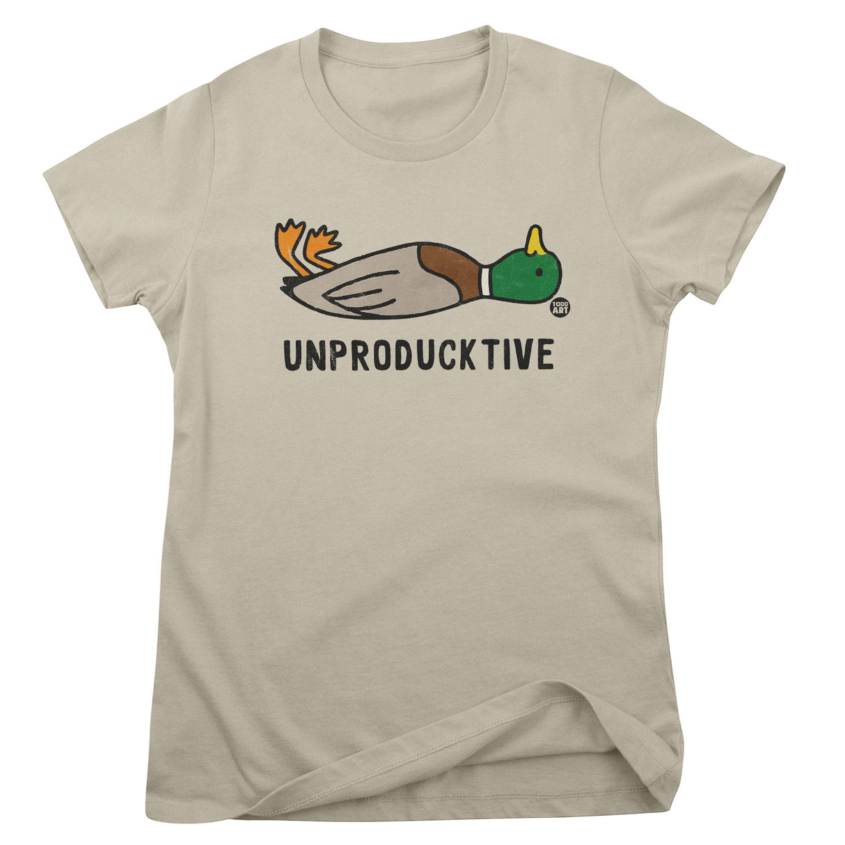 Unproducktive - ToddArt Girly Tee
