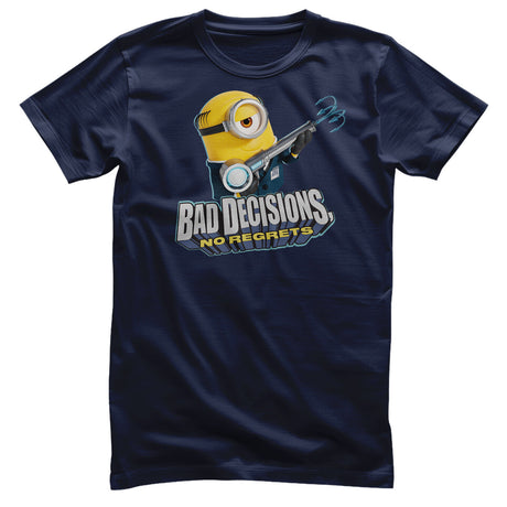 Minions - Bad Decisions No Regrets T-Shirt