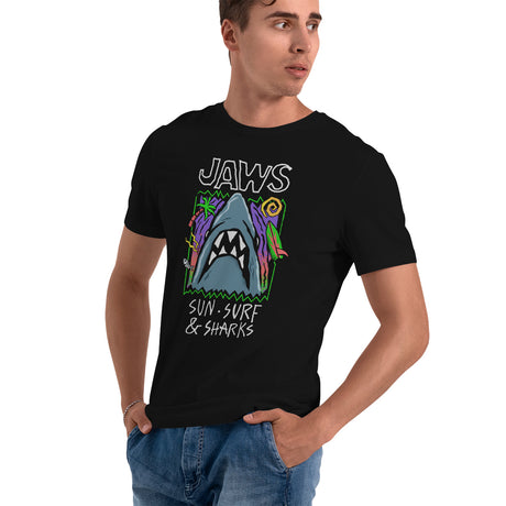JAWS Sun Surf & Sharks T-Shirt