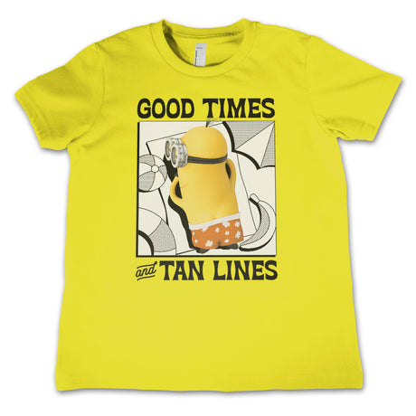 Minions - Good Times & Tan Lines Kids Tee
